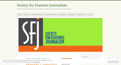 Desktop Screenshot of featuresjournalism.org