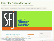 Tablet Screenshot of featuresjournalism.org